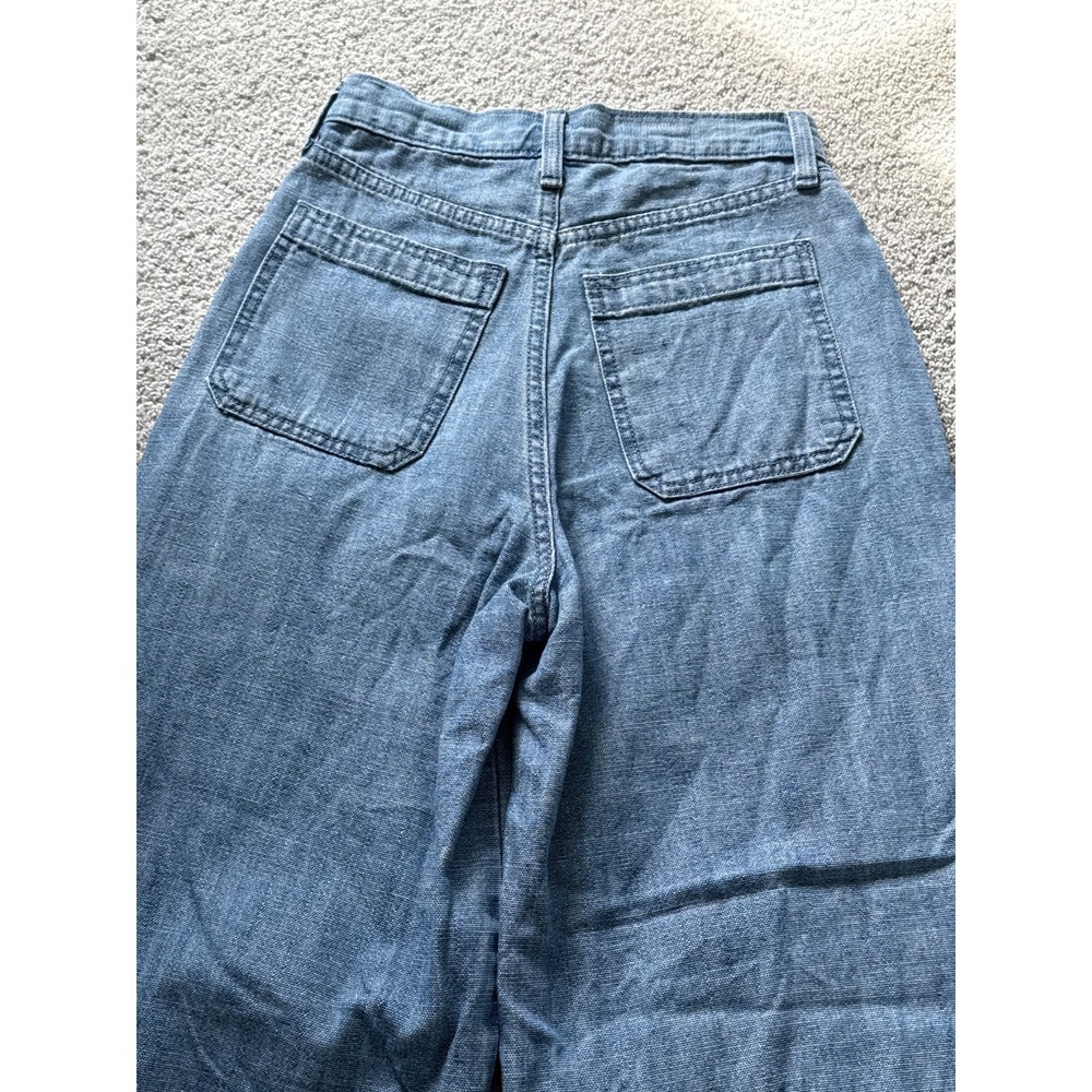 Universal Thread Womens Easy Barrel High Rise Pants Light Cotton Size 00 24x26‎ - Picture 6 of 6